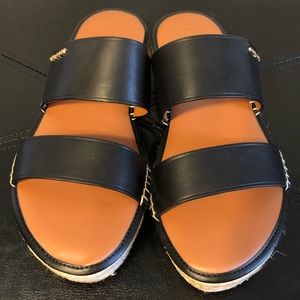 NWT COACH FRANCA ESPADRILLE IN BLACK